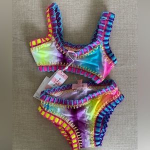 pilyQ Size 2 girl Two piece Bikini